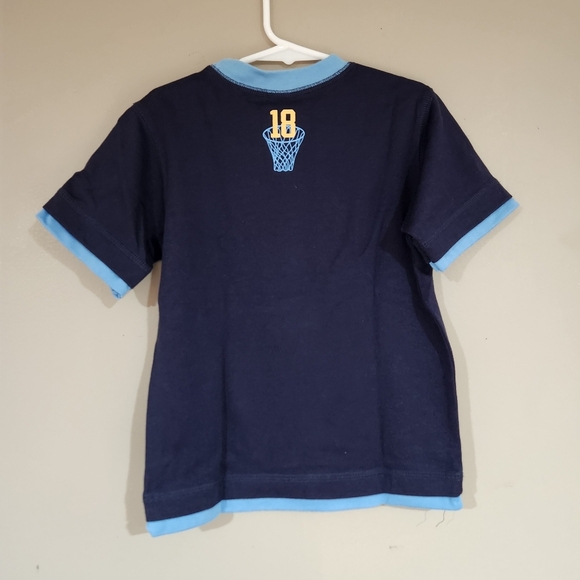 Vintage Oshkosh Tshirt Basketball Blue Toddler 4 - Picture 2 of 3